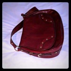 Etienne Aigner Burgundy Purse